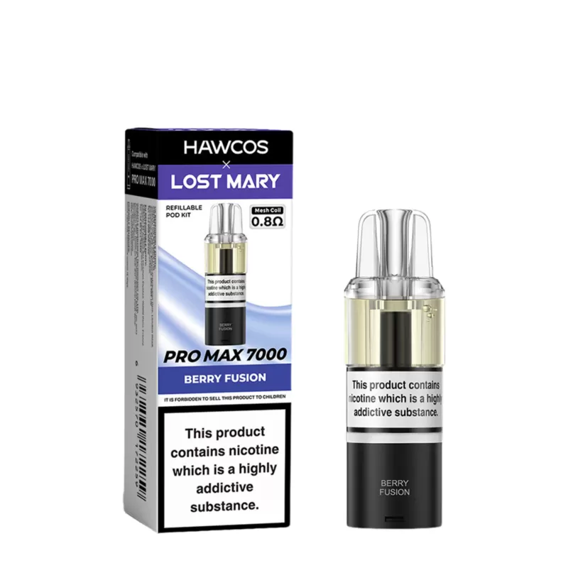 Hawcos X Lost Mary 7000 Prefilled Pods - CHERRY COLA - Image 2