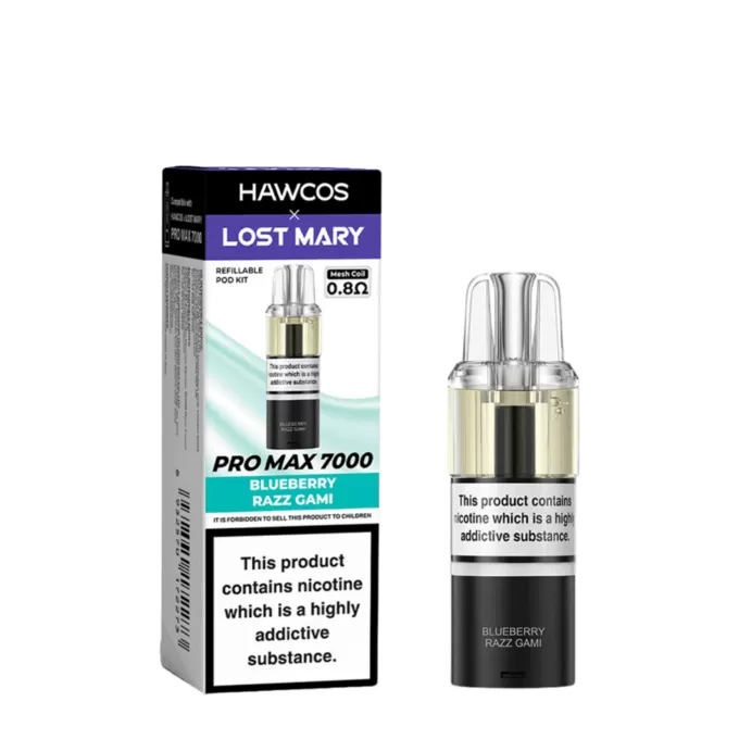 Hawcos X Lost Mary 7000 Prefilled Pods - CHERRY COLA - Image 3