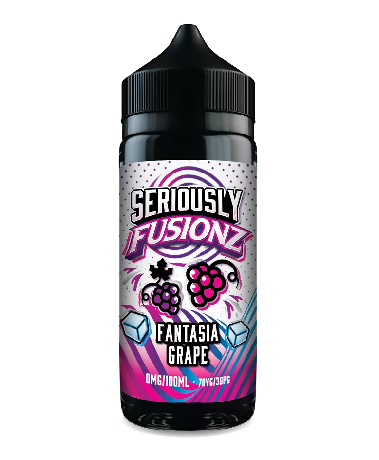 Seriously Fusionz 100ml Shortfill E-Liquid - Cherry Sour Raspberry - Image 3