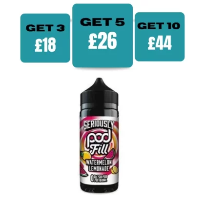 Seriously Pod Fill 100ml E-liquids - Spearmint / Yes