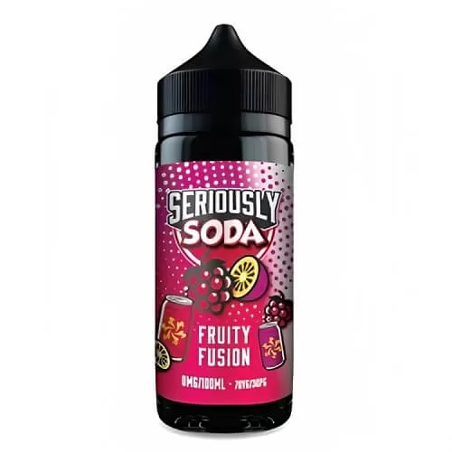 Seriously Soda Shortfill 100ml E-Liquid - Fruity Fusion - Image 3