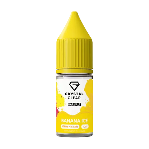 Crystal Clear 10ml Nic Salt - 10MG / Blue Slush - Image 3