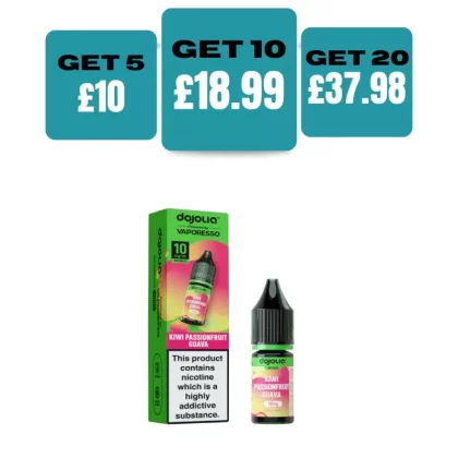 Vaporesso DojoLiq Nic Salt - Cool Menthol / 10MG
