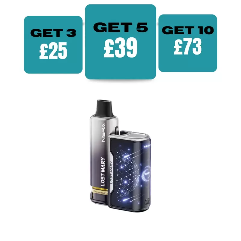 Lost Mary Nera 15K Prefilled Pod Kit - Fizzy Cherry