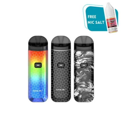Smok Nord Pro Pod Vape Kit - Red Stabilising Wood Kit