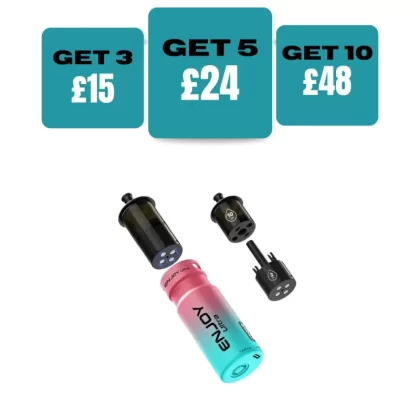 Enjoy Ultra 9000 Prefilled Pod Refills - Blueberry Sour Raspberry