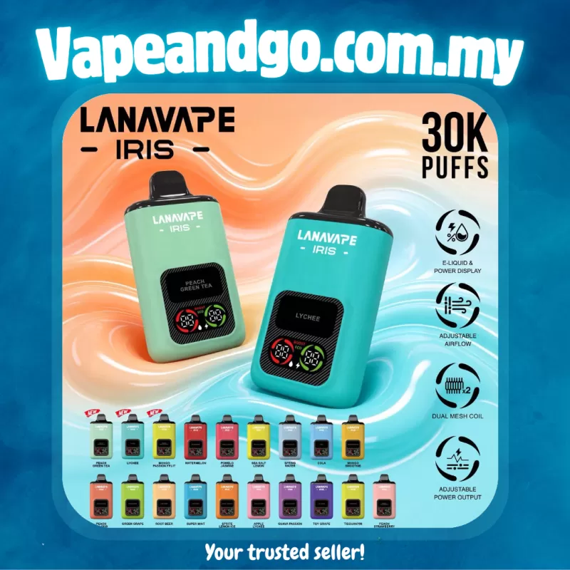 Lana Iris 30k Disposable Genuine Stock Buy Now