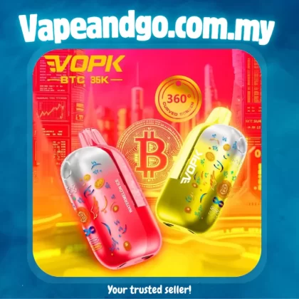 VOPK BTC 35K Puff Disposable Genuine Stock Buy Now
