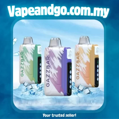 Gazzbar Ice God 50k Disposable Genuine Stock Buy Now