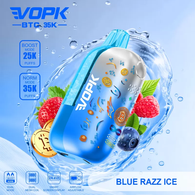 VOPK BTC 35K Puff Disposable Genuine Stock Buy Now - Image 2