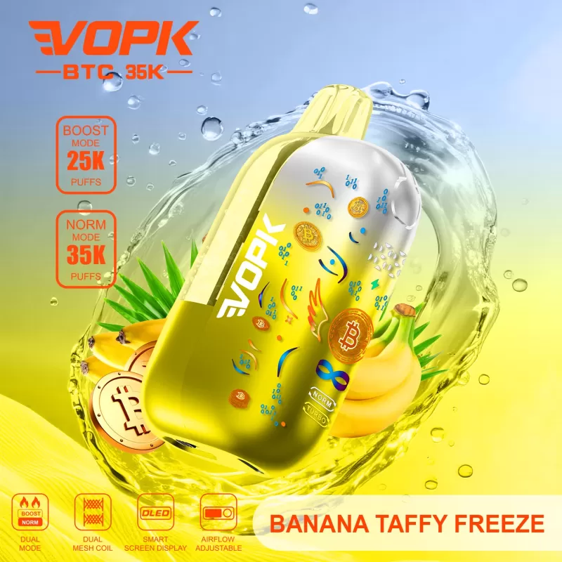 VOPK BTC 35K Puff Disposable Genuine Stock Buy Now - Image 3