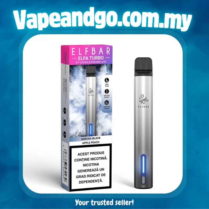 ELFA Turbo Device & ELFA Cartridge By Elfbar Genuine Stock Buy Now