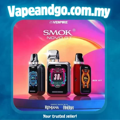 SMOK NOVO GT Box Kit & Cartridge Genuine Stock Buy Now