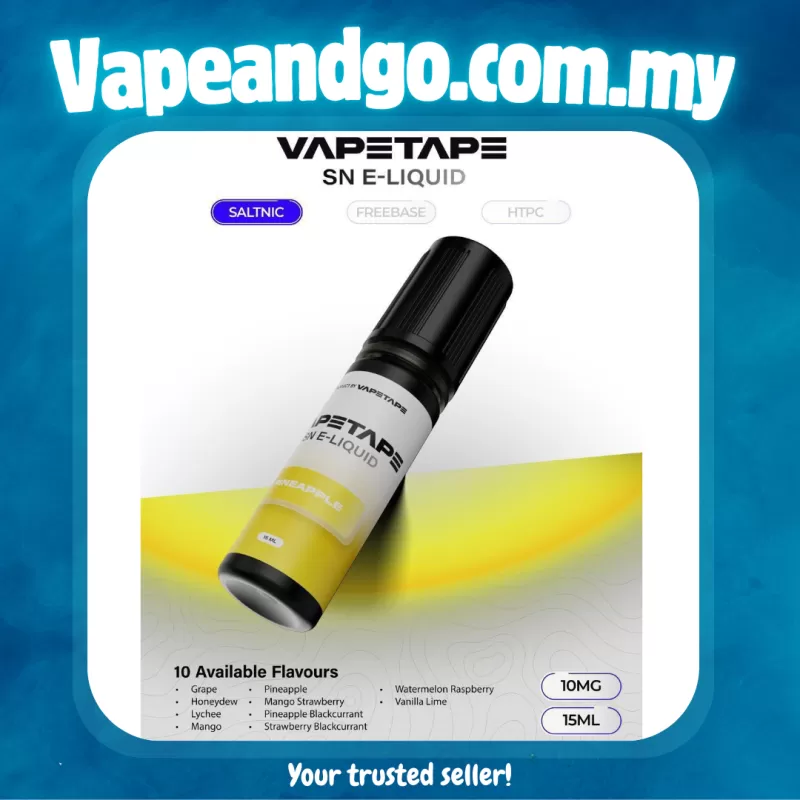 Vapetape 15ml E-Liquid Saltnic Genuine Stock Buy Now