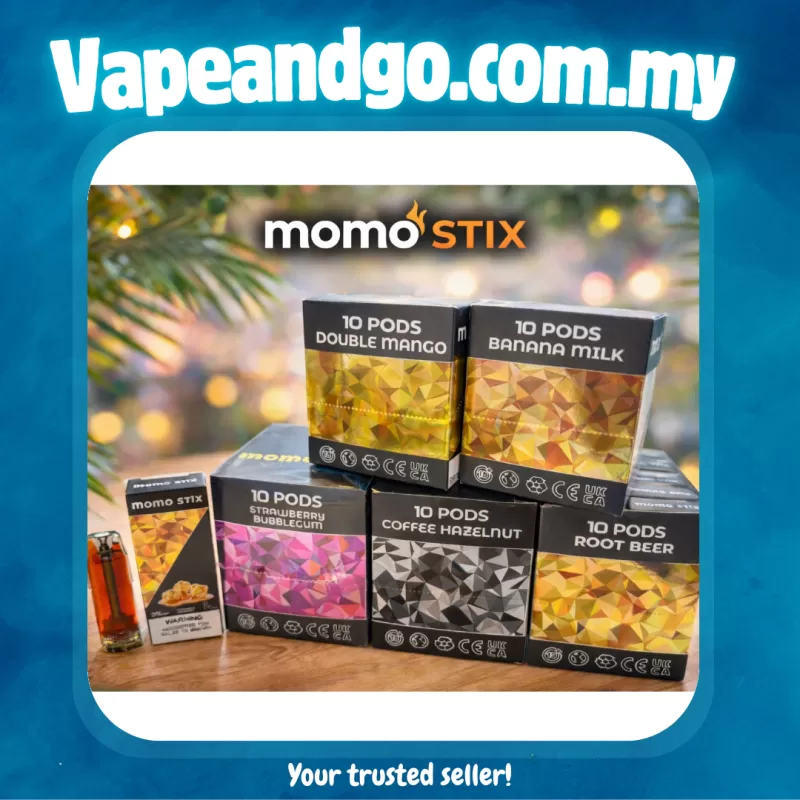 Momo Stix 2ml Pre-Filled Cartridge Single Pack Genuine Stock Buy Now