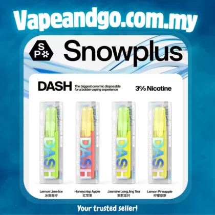 Snowplus Dash 4000 Puff Disposable 7.5ml Genuine Stock Buy Now