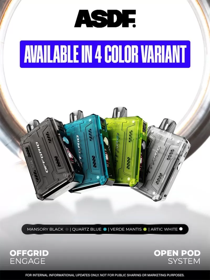 Offgrid Engage Starter Kit (Include 0.4 Ohm & 06 Ohm Cartridge) Genuine Stock Buy Now - Image 2