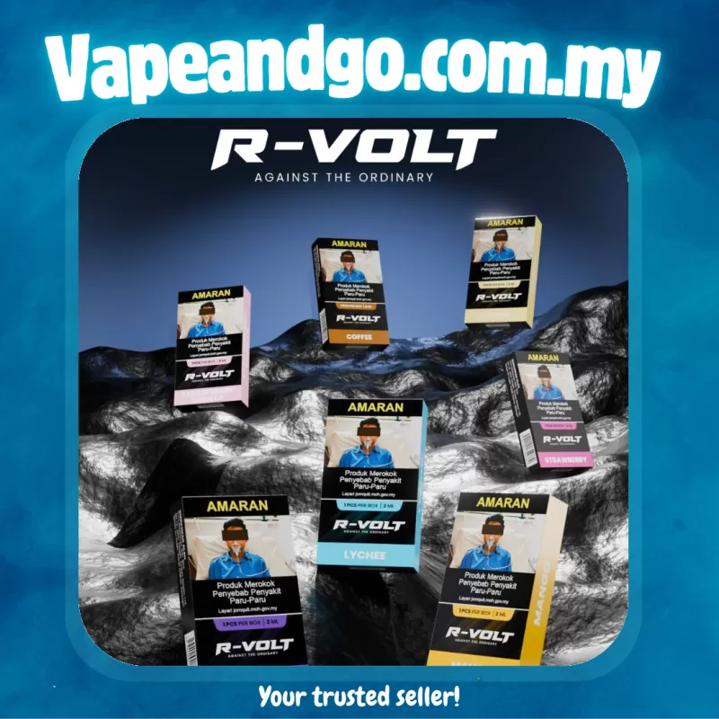 R-Volt Cartridge 2.5ml By Voltbar Genuine Stock Buy Now
