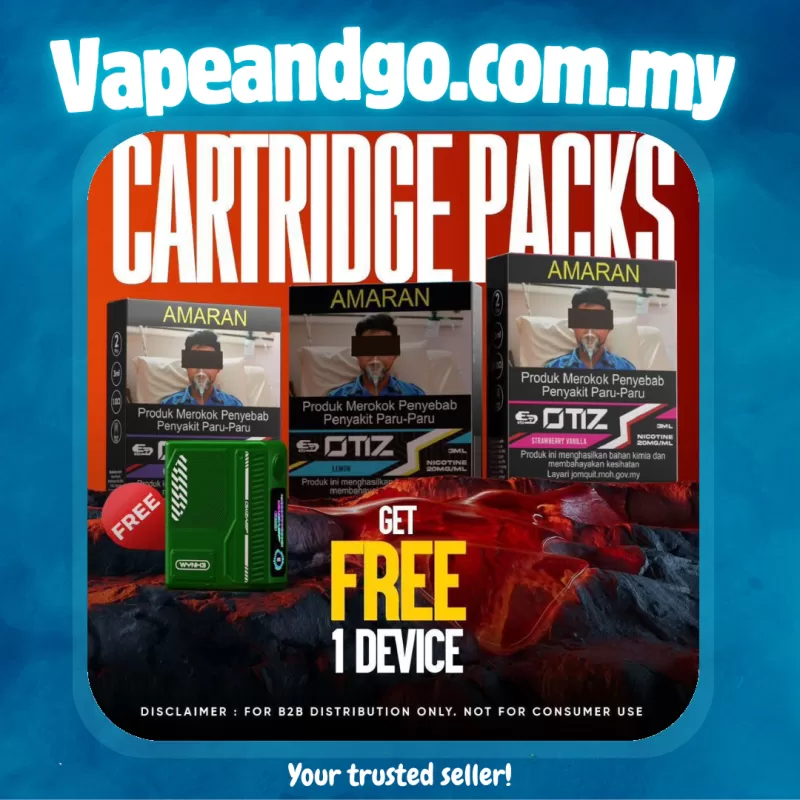 Carabat ETC Otiz Pre-filled Cartridge 3ML 2 Pcs Pack Genuine Stock Buy Now