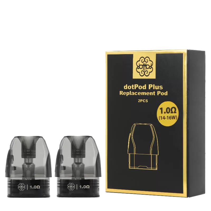 Dotpod Plus Replacement Pod Cartridge 2 Pcs Pack By Dotmod 0.4 Ω / 0.6 Ω / 0.8 Ω / 1.0 Ω Genuine Stock Buy Now - Image 2