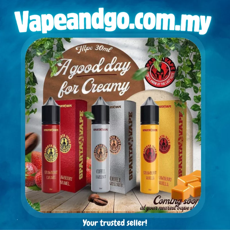 Sparta Vape HTPC 30ml Genuine Stock Buy Now