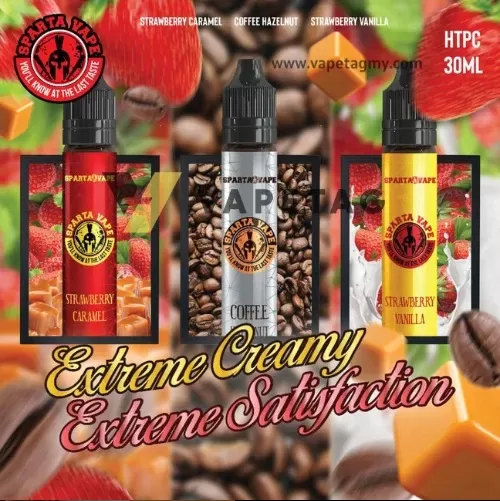 Sparta Vape HTPC 30ml Genuine Stock Buy Now - Image 3