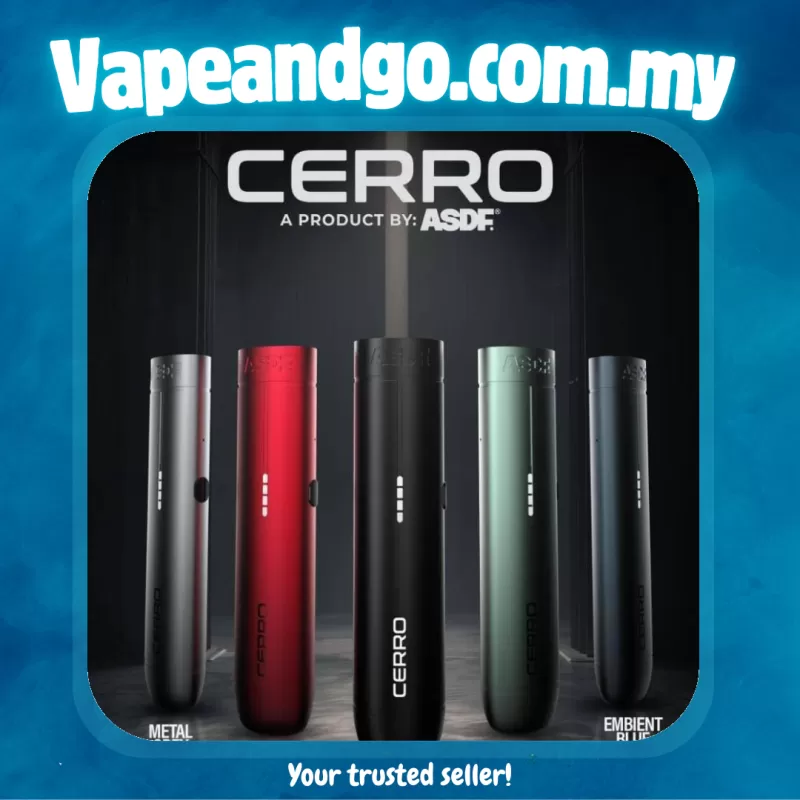 Cerro Device 440mAh Built-In Battery By Vape Tape Akta 852 Registered Genuine Stock Buy Now