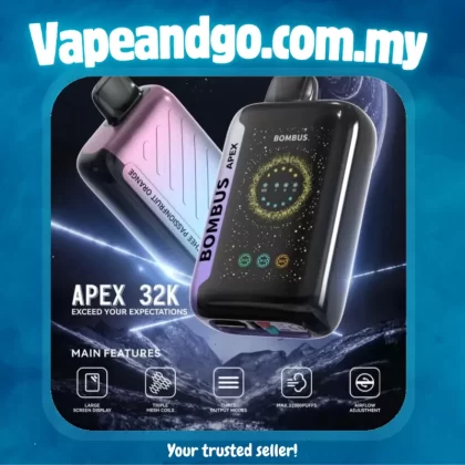 Bombus APEX 32k puff Disposable Genuine Stock Buy Now