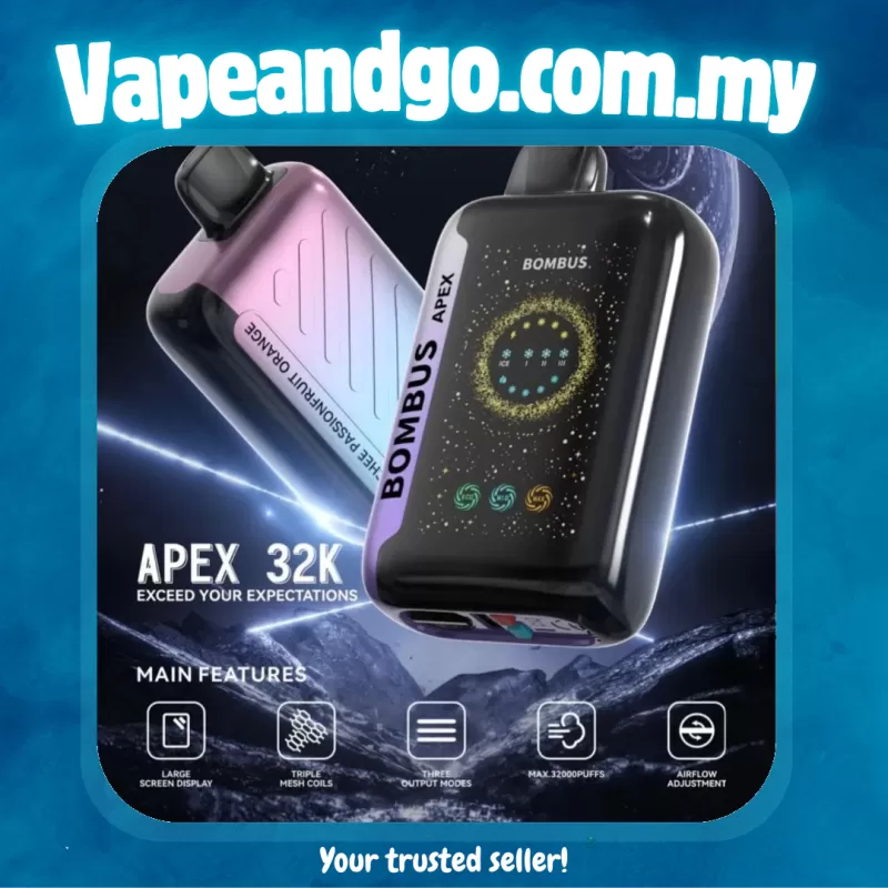 Bombus APEX 32k puff Disposable Genuine Stock Buy Now
