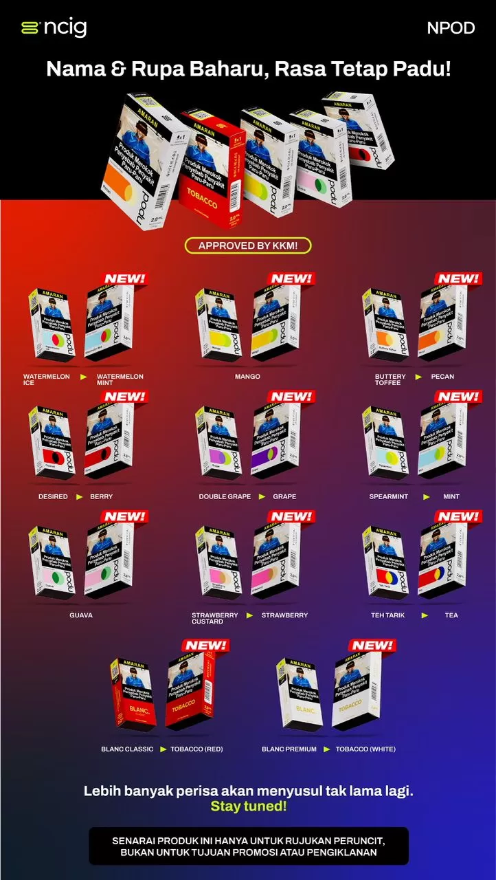NPod by NCIG (New Packing) Akta 852 Registered Genuine Stock Buy Now - Image 2