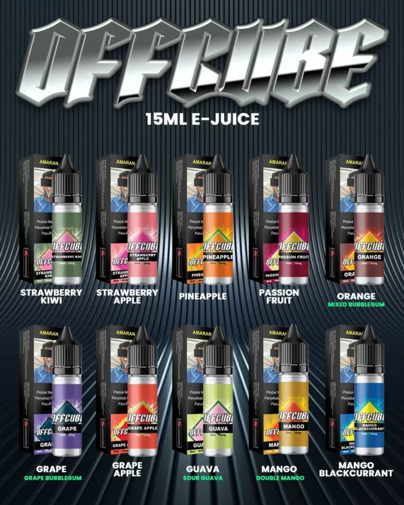 Offcube 15ml E-liquid Genuine Stock Buy Now - Image 2