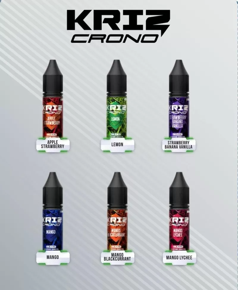 Kriz Crono E-Liquid 15ml HTPC (Elmax Ermon Bottle) Akta 852 Registered Genuine Stock Buy Now - Image 2