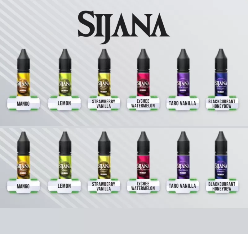 Sijana E-Liquid 15ml Salt (Elmax Ermon Bottle) Akta 852 Registered Genuine Stock Buy Now - Image 3