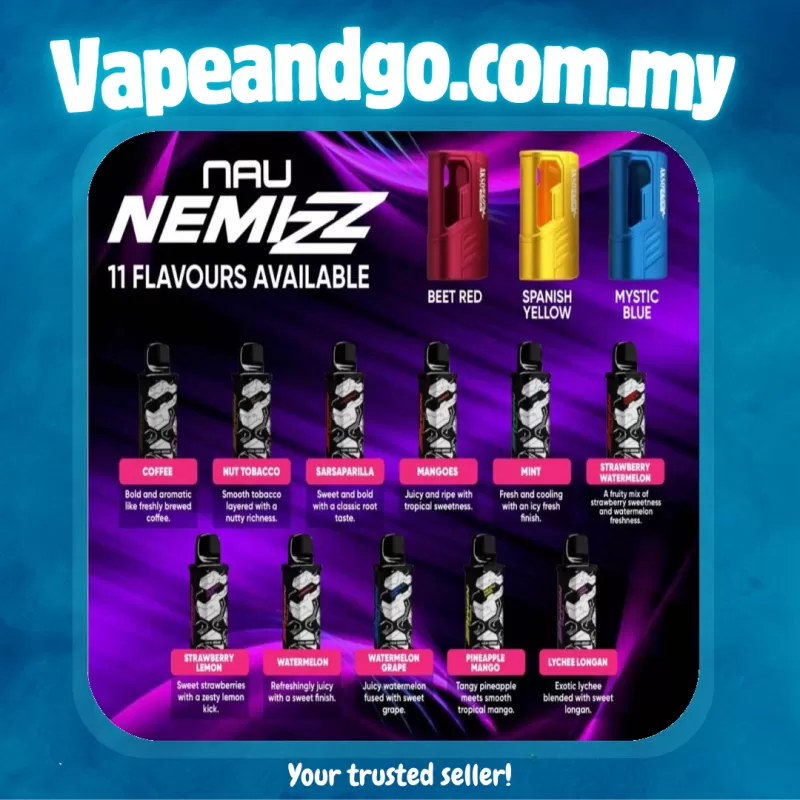 Akso Nau Nemizz 3ml Pre-Filled Cartridge 2 Pcs Pack 20mg Akta 852 Registered Genuine Stock Buy Now