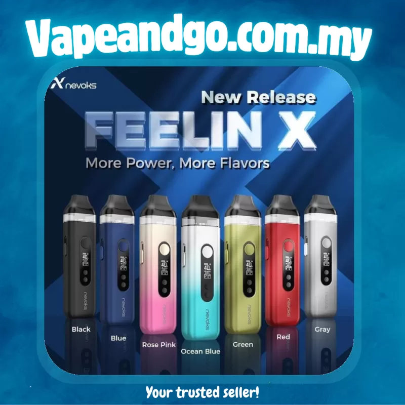 Nevoks Feelin X Pod Kit Built-in 1600mAh Battery Genuine Stock Buy Now