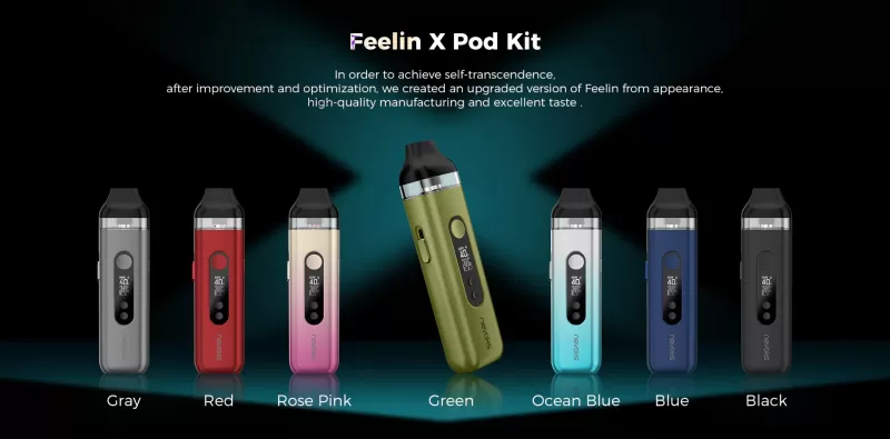 Nevoks Feelin X Pod Kit Built-in 1600mAh Battery Genuine Stock Buy Now - Image 2