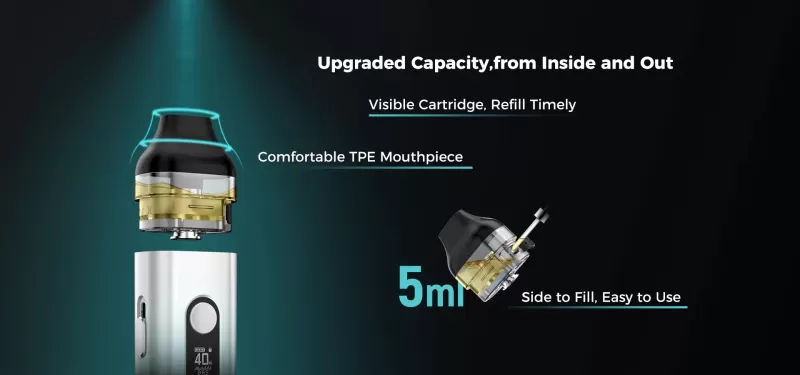 Nevoks Feelin X Pod Kit Built-in 1600mAh Battery Genuine Stock Buy Now - Image 3