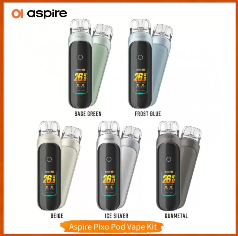 Aspire Pixo Pod Vape Kit & Cartridge Built-in 1100mAh battery Genuine Stock Buy Now - Image 3
