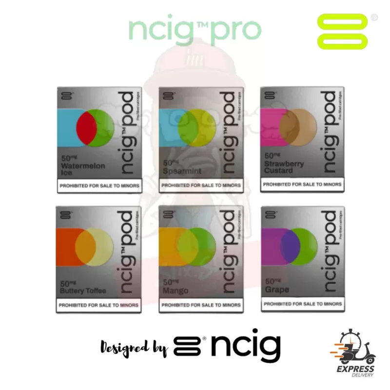 NCIG Pod Pre-filled Cartridge 3 Pcs Pack Genuine Stock Buy Now - Image 3