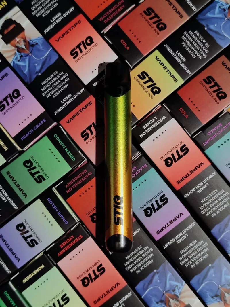 STIQ Disposable Pod 3000 puffs by VAPETAPE Akta 852 Registered Genuine Stock Buy Now - Image 2