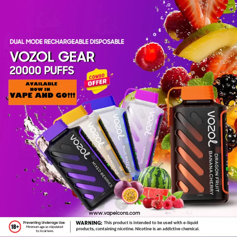 Vozol Gear Power 20k Genuine Stock Buy Now - Image 2
