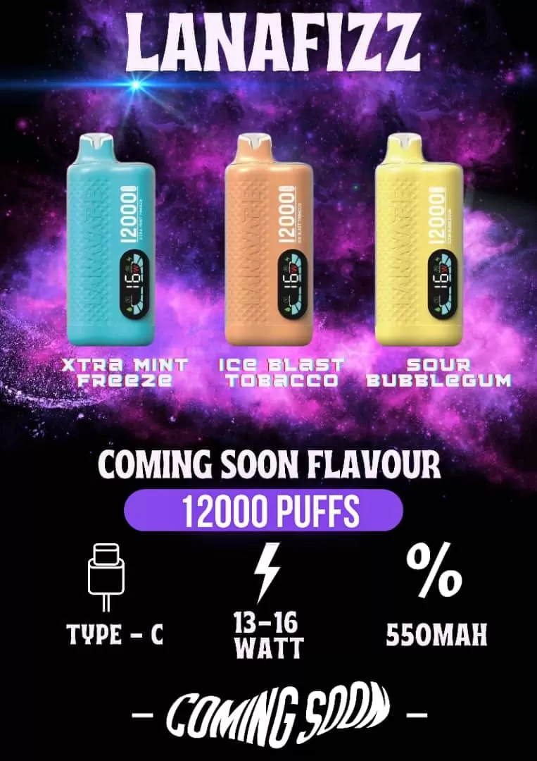 LanaFizz 12000 Puff by Lanavape Genuine Stock Buy Now - Image 3