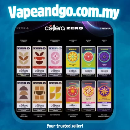 CELLERA ZERO Pre-filled Cartridge by SERAPOD Genuine Stock Buy Now