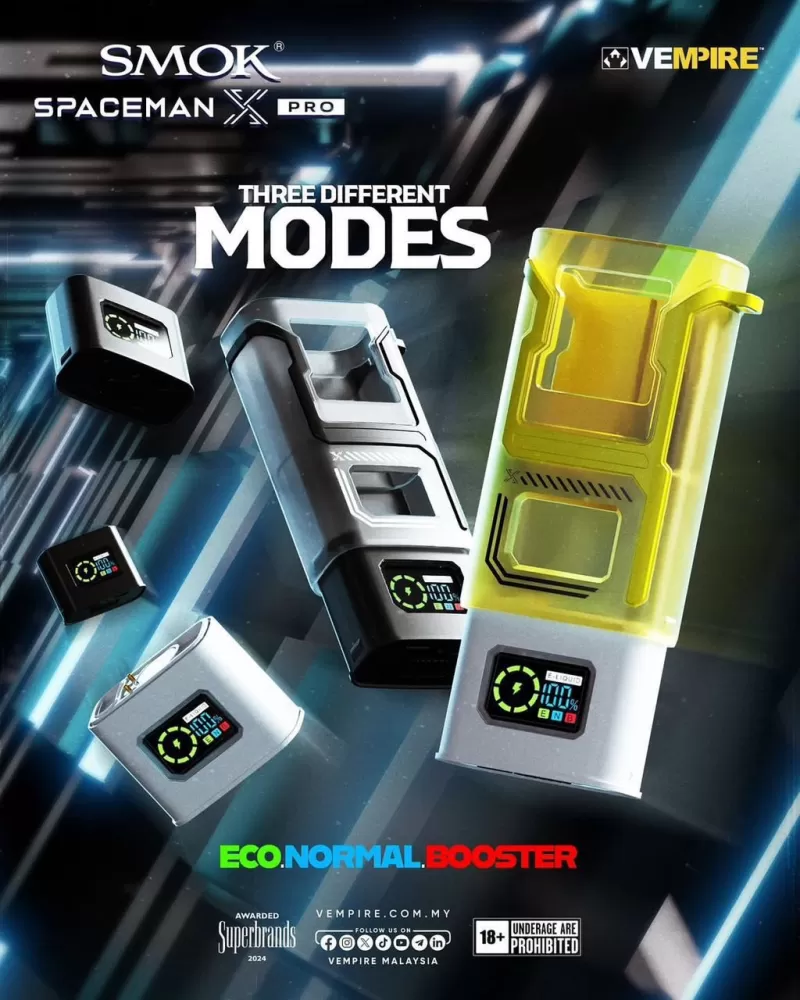 SMOK SPACEMAN X PRO – 15000 PUFFS Genuine Stock Buy Now - Image 2