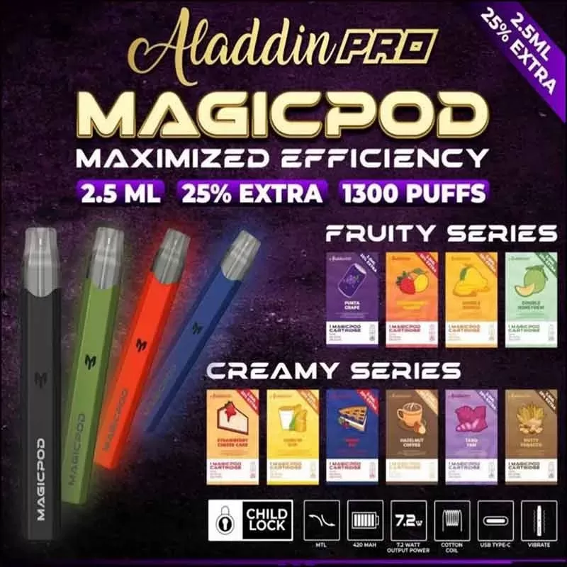Magicpod Cartridge 3ml By Aladdin Pro Genuine Stock Buy Now - Image 2
