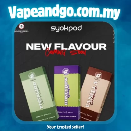 Syokpod Close Pod 2.2ml Prefilled Cartridge By Dream Made Genuine Stock Buy Now