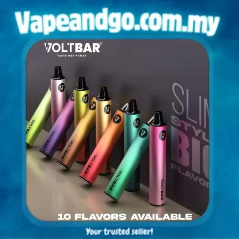 Voltbar 3000 Puffs Starter Kit & Cartridge Genuine Stock Buy Now