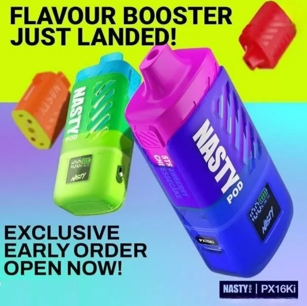 Nasty 16k Disposable Pod 16000 Puffs Starter Kit Genuine Stock Buy Now - Image 2