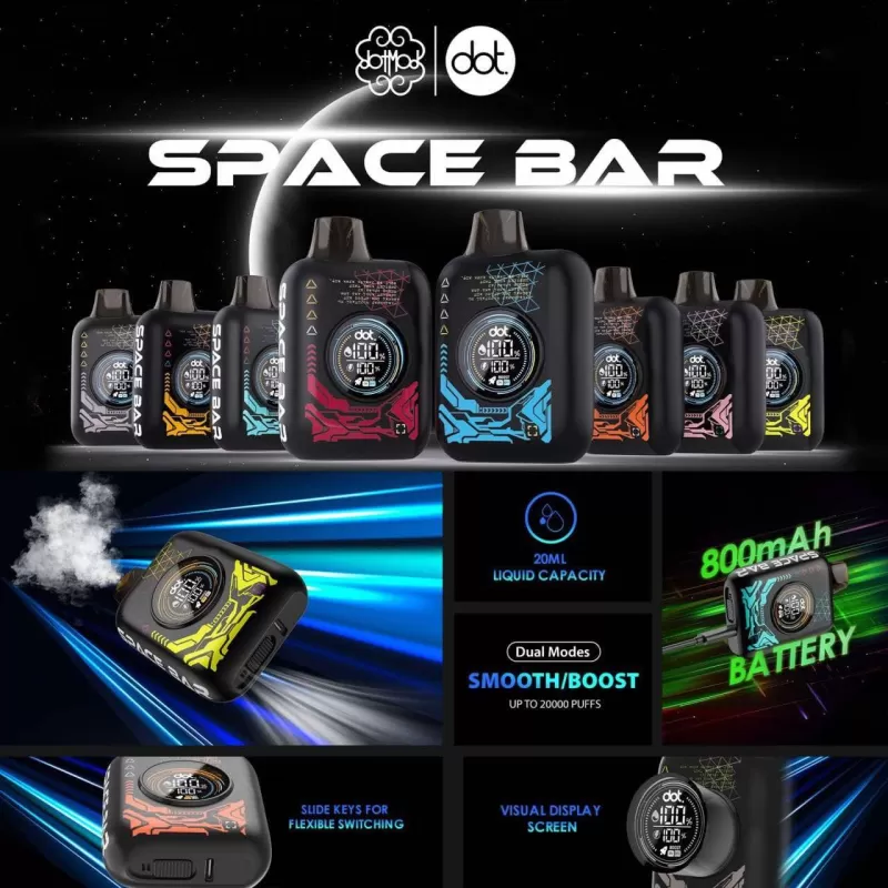 Dot 20k Disposable Space Bar 20000 Puffs Genuine Stock Buy Now - Image 2