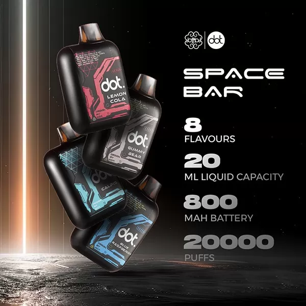 Dot 20k Disposable Space Bar 20000 Puffs Genuine Stock Buy Now - Image 3
